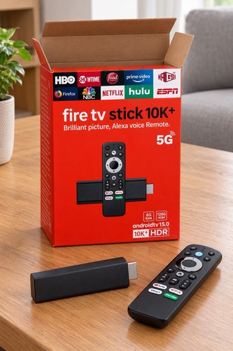 Fire stick 10k dongle hdmi - tv,